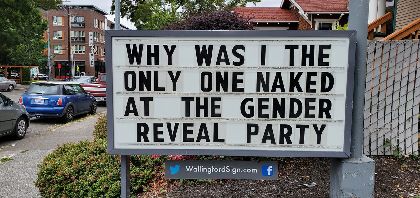 55 Iconic Seattle Gas Station's Signboard With Witty Messages & Funny Slogans 50 Why was I the only one - Seattle Gas Station Signboards