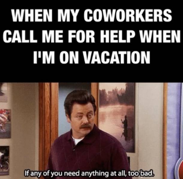 35 Summer Memes That Will Make You Sweat… With Laughter! 3 coworker call me for help - summer memes