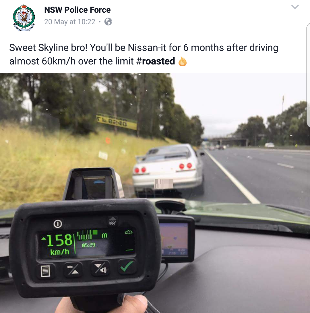 20 Hilarious NSW Police Posts: When Law Enforcement Meets Stand-Up Comedy 15 sweet skyline bro