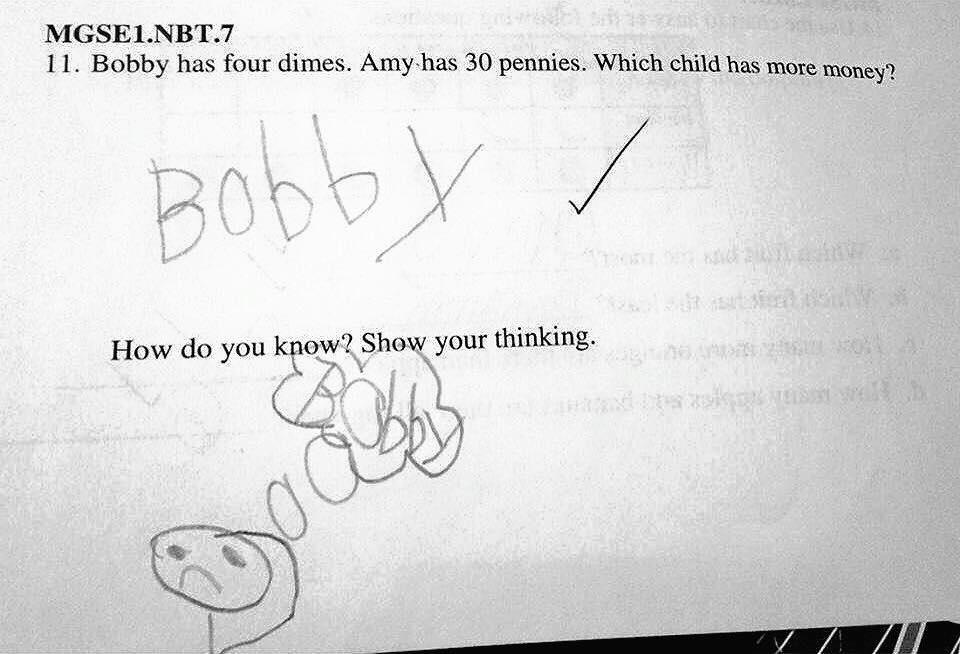 24 Random Laughs for the Good, the Bad, and the Quirky 4 Bobby has four dimes