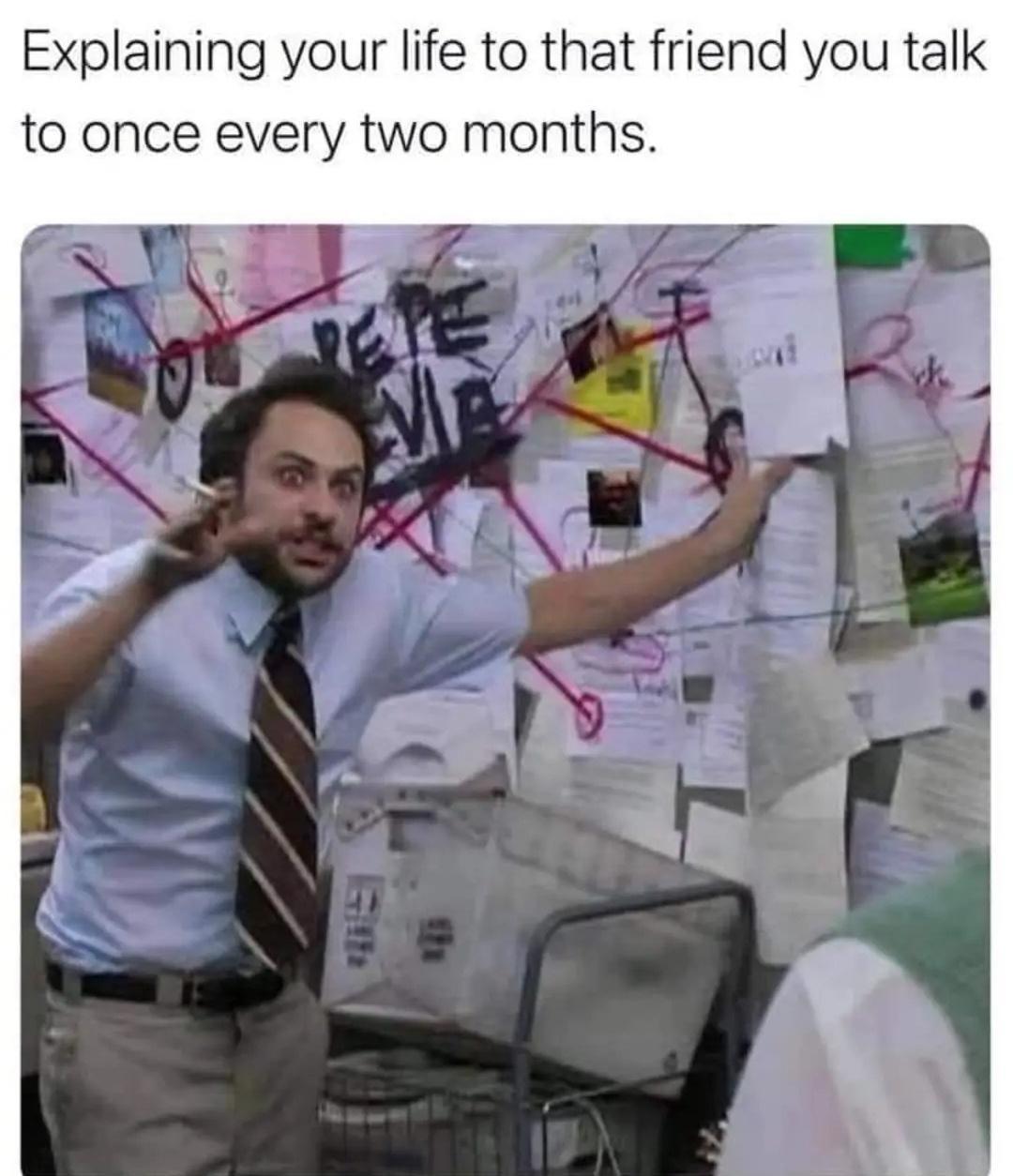 Funny Bone Ticklers: 25 Memes for Endless Laughter 2 Explaining your life