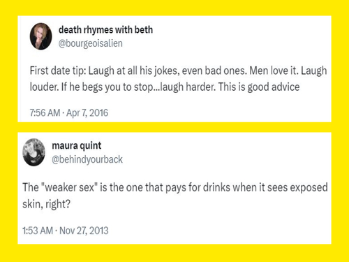 Funny feminist tweets - FG