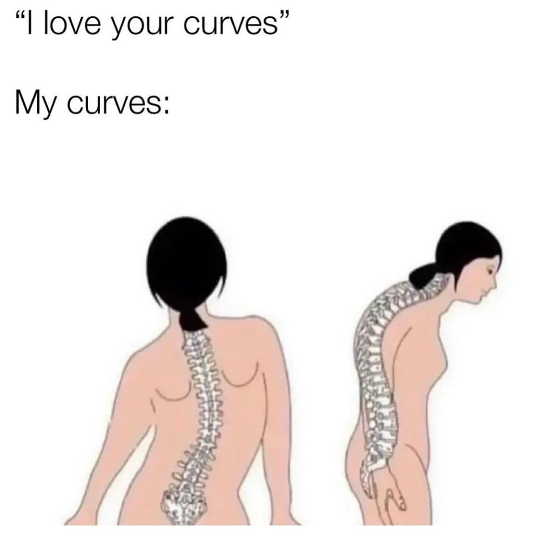 25 Funny Relatable Memes From The Sarcasm Only Instagram Page 22 I love your curves - funny relatable memes
