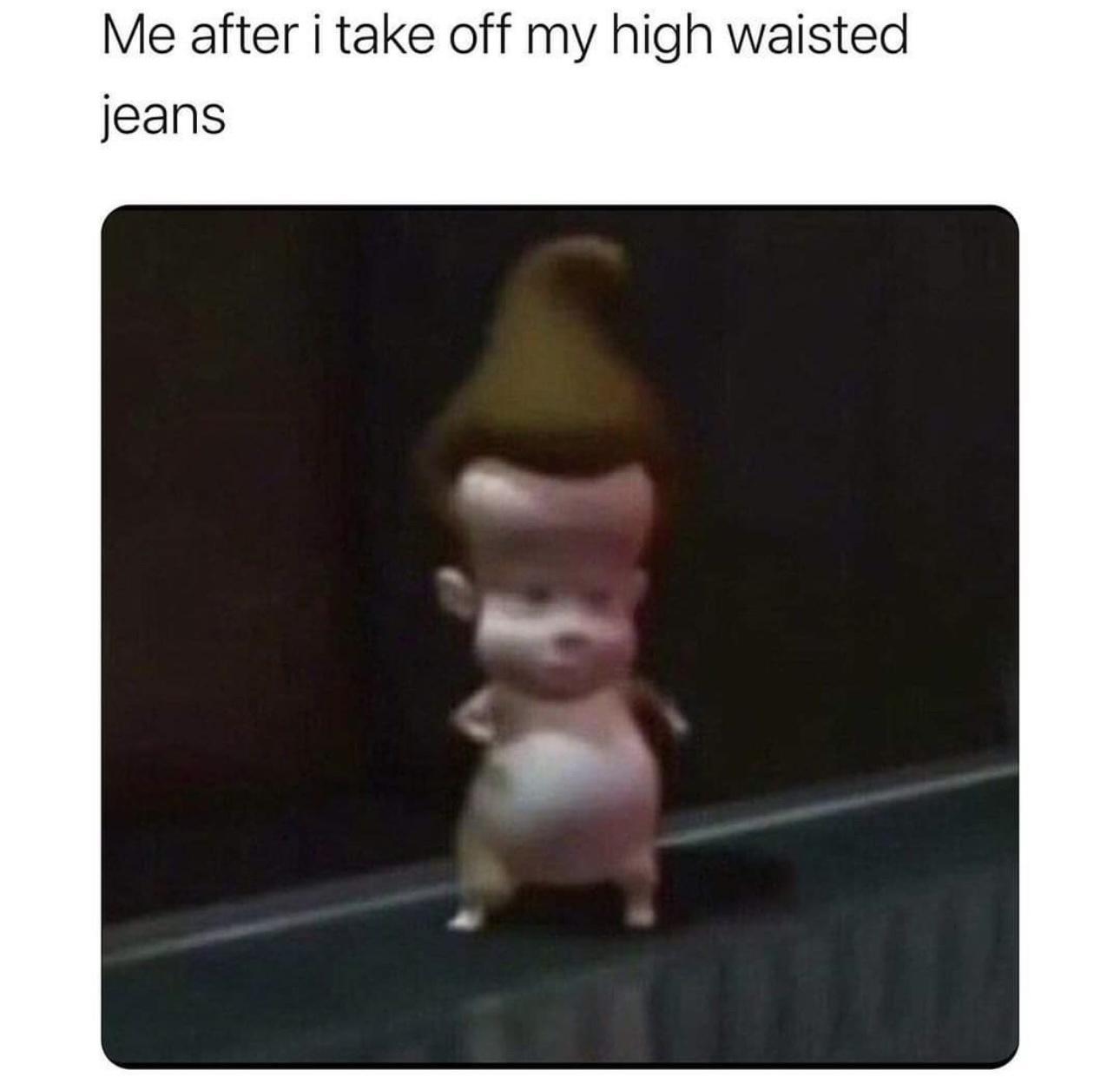 Funny Bone Ticklers: 25 Memes for Endless Laughter 10 Me after I take off my jeans