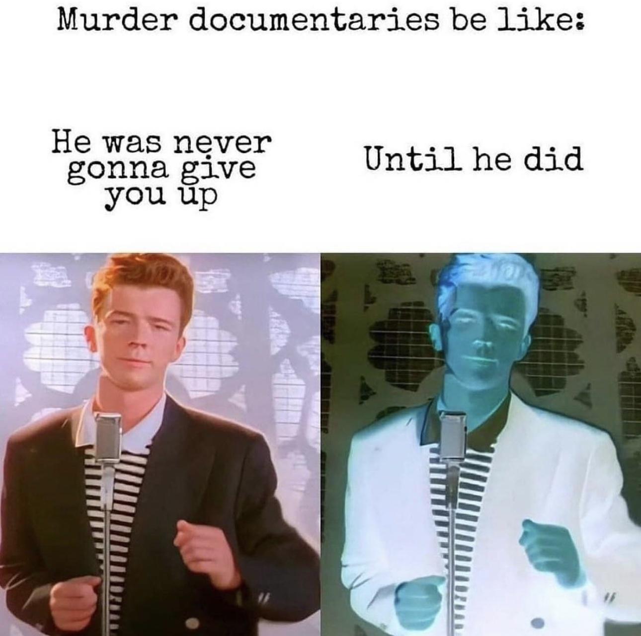 25 Funny Sunday Memes to Make Your Lazy Day Hilarious 14 Murder documentaries be like - Funny Sunday Memes