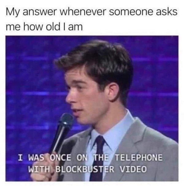 Funny Bone Ticklers: 25 Memes for Endless Laughter 14 My answer whenever someone ask me how old ami