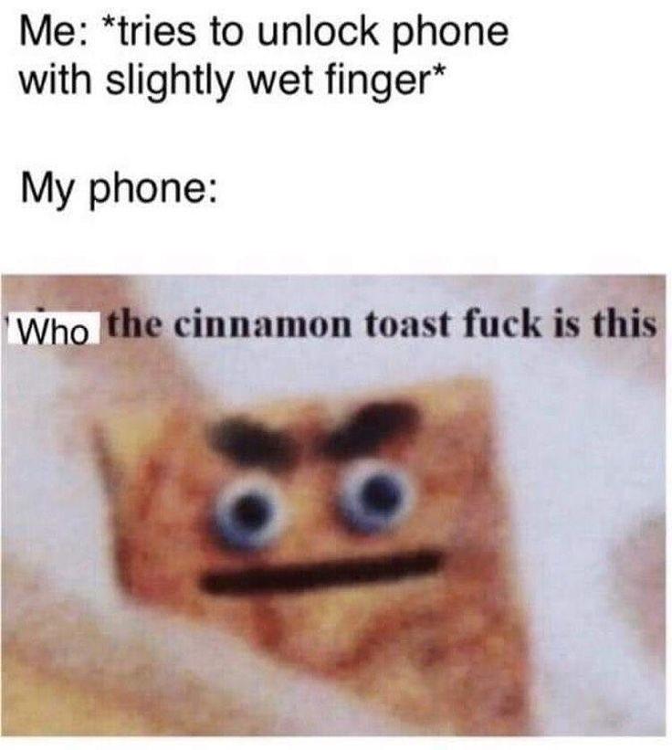 Memetastic Explosion: 25 Memes That Have Been Declared Weapons of Mass Hilarity! 14 Tries to unlock phone with wet fingers - Memetastic Explosion