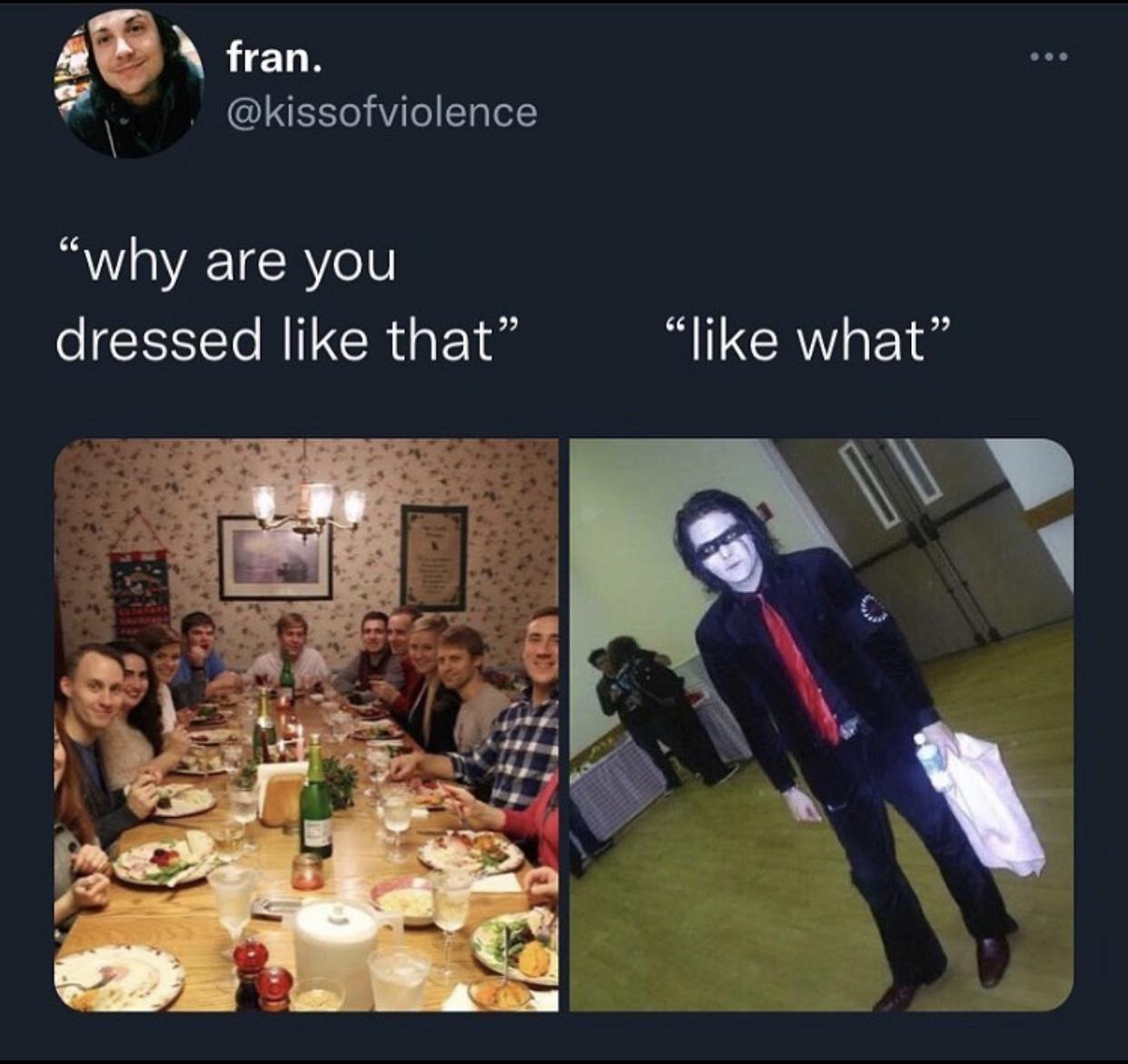 25 Goth Memes That'll Put You Under a Laughter Spell 20 Why are you dressed like that - Goth Memes