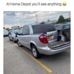 At Home Depot You'll See Anything