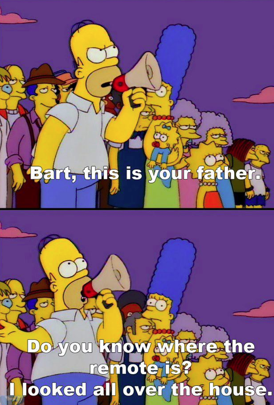 30 Simpsons Jokes to Make Your Inner Bart Giggle 1 Bart this is your father - Simpsons Jokes