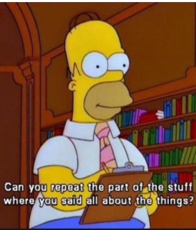 30 Simpsons Jokes to Make Your Inner Bart Giggle 2 Can you repeat the part about stuff - Simpsons Jokes
