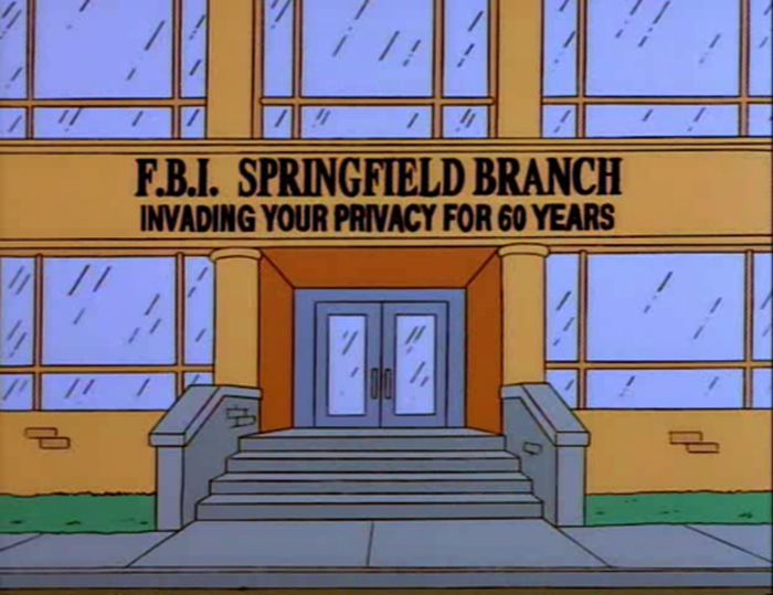 30 Simpsons Jokes to Make Your Inner Bart Giggle 5 FBI Spring field - Simpsons Jokes