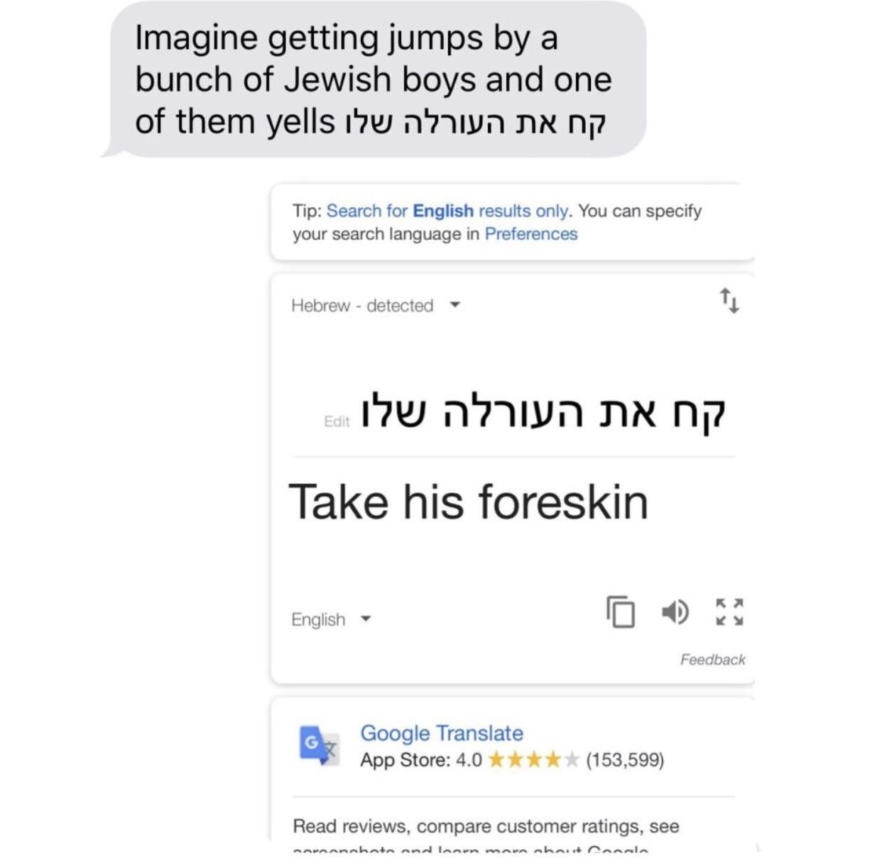 21 Funny Google Translate That Prove Language is Lost in Translation 5 Getting jumped by - Funny Google Translate