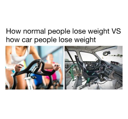 How car people lose weight Funny Car Memes