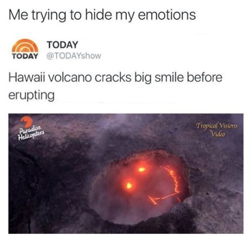 Me trying to hide my emotions - Fantastic Memes