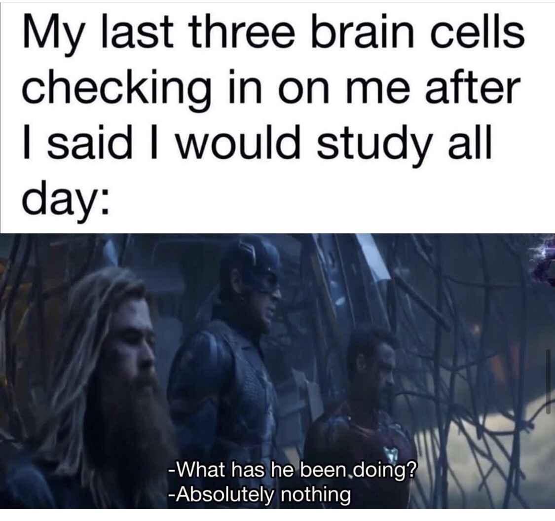 20 Whimsy-Filled Memes That Made My Grandma Ask "What's Wrong with Your Generation?" 10 My last three brain cells - Whimsy-Filled Memes