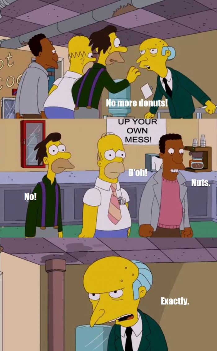 30 Simpsons Jokes to Make Your Inner Bart Giggle 19 No more donuts - Simpsons Jokes