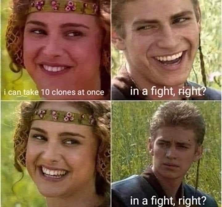 Plot Twist: Anakin Padme Meme 1 Anakin Padme Meme