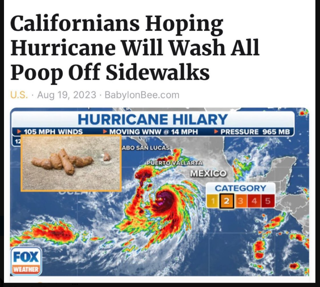 Hurricane Hillary - FG