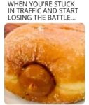 When you're stuck in traffic meme