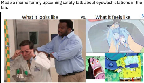 Upcoming Safety Talk Lab Safety Memes