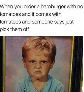 When You Order A Hamburger - Epic Fails