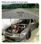 When You Switch To Hood View meme