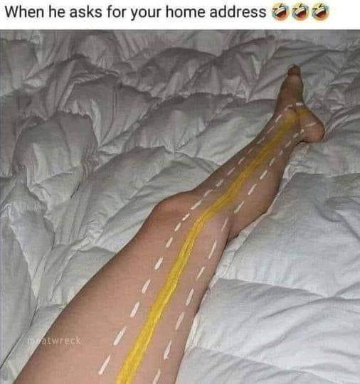 Meme Avalanche: 20 Totally Random and Absolutely Hilarious Picks 14 When he asks for home address - Meme Avalanche