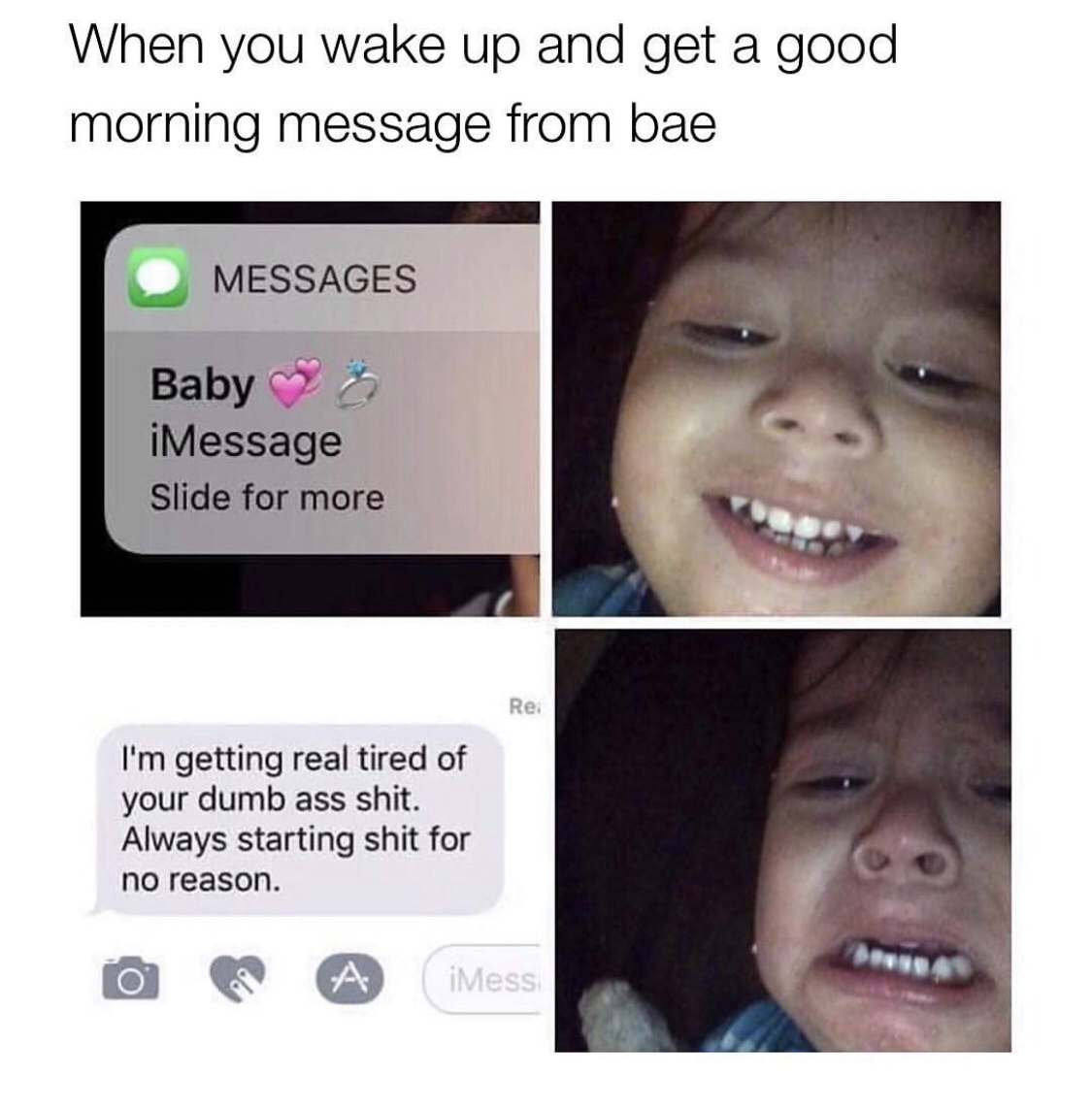 20 Whimsy-Filled Memes That Made My Grandma Ask "What's Wrong with Your Generation?" 17 When you wake up and get a good morning message from bae - Whimsy-Filled Memes