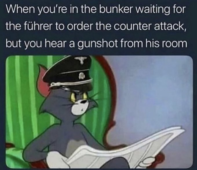35 History Memes That Transform History into Hilarity 22 When youre in the bunker - History Memes
