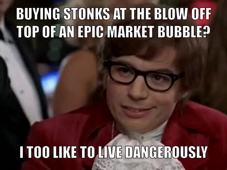 15 Wall Street Memes for Anyone Who Loves Stocks and Laughter 8 Buying stonks at blowoff
