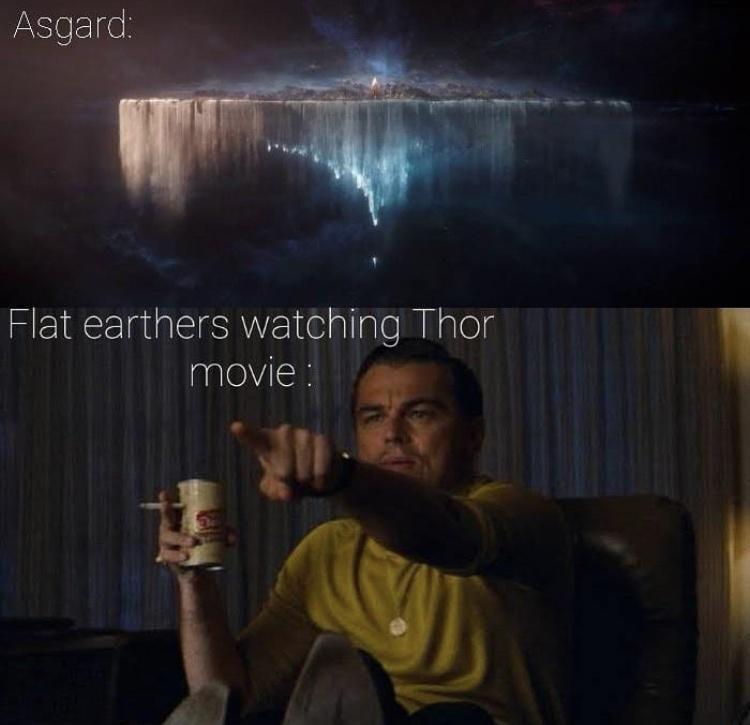 30 Flat Earthers Memes: Laughing All the Way to the Edge 9 Flat earthers after watching Movie