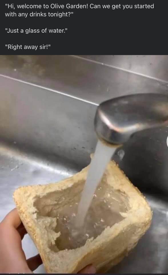 22 Wacky Web Humor Gems 8 Glass of water - Humor Gems