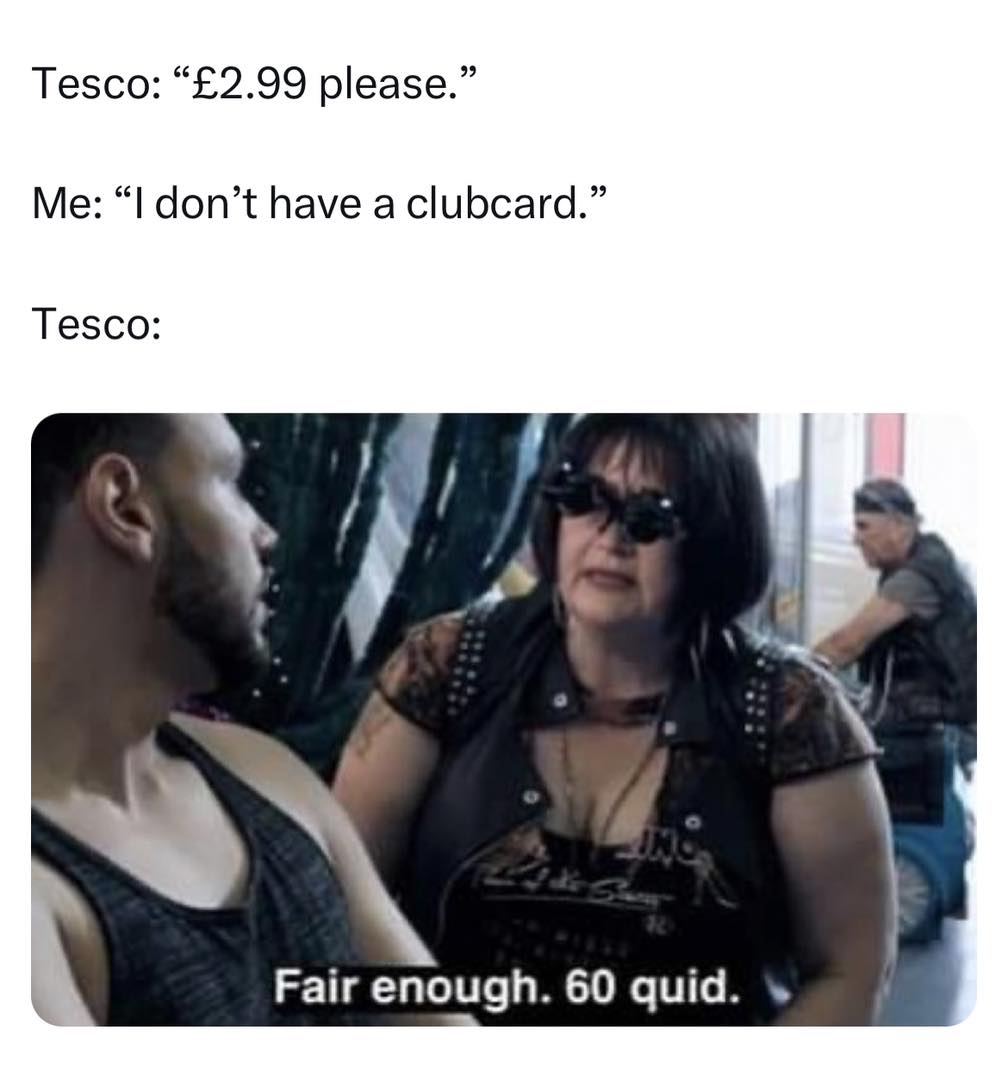 45 British Memes That Capture The Essence of British Humor 34 I have a club card