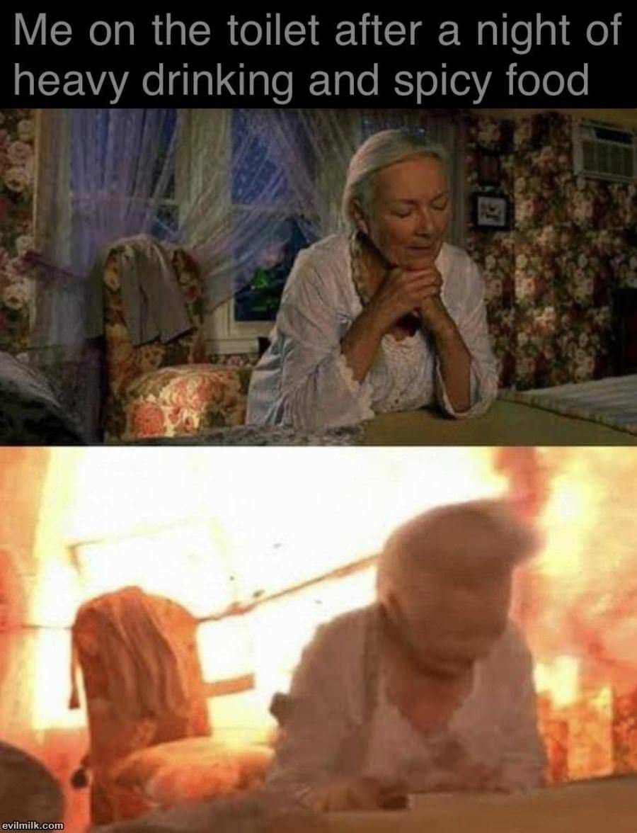 17 Spicy Memes That Are Too Hot to Handle 15 Me on the toilet