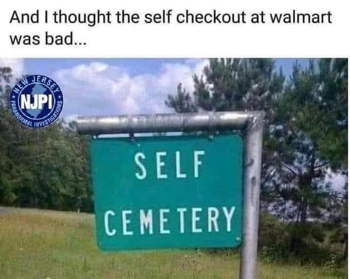 25 Quirky Humor Gems That Challenge Convention 9 Self Checkout at Walmart