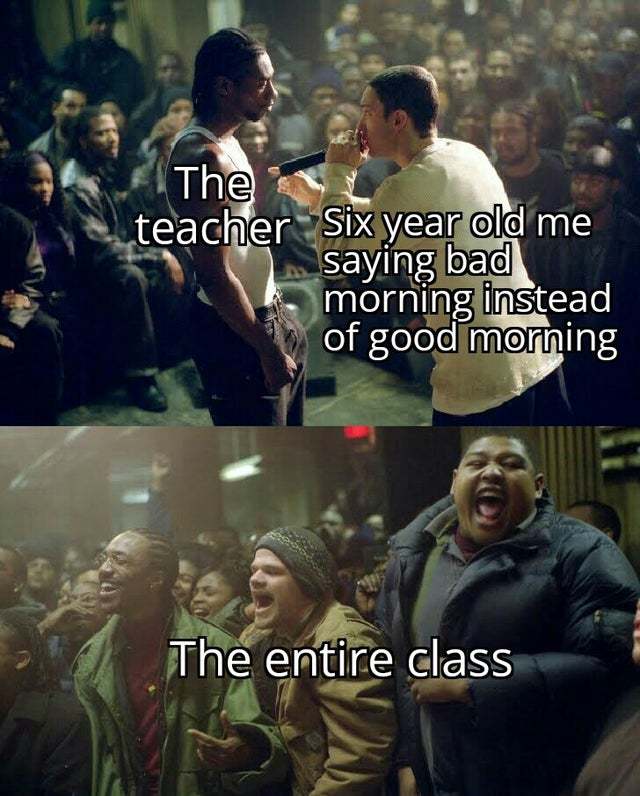 12 Funny Good Morning Memes for the Not-So-Early Birds 5 Six year old me - Funny Good Morning Memes