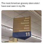 The Most American Grocery Store Isle