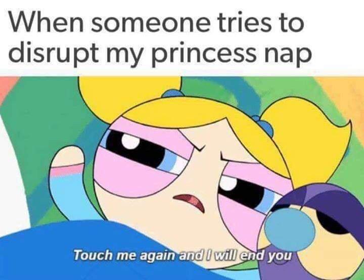 25 Sleep Memes for the Not-So-Morning People 17 When someone tries to sirupt my nap - Sleep Memes