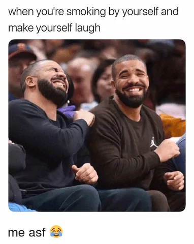 20 Drake Memes: God's Plan for Unstoppable Laughter 21 When youre smoking by yourself - Drake Memes