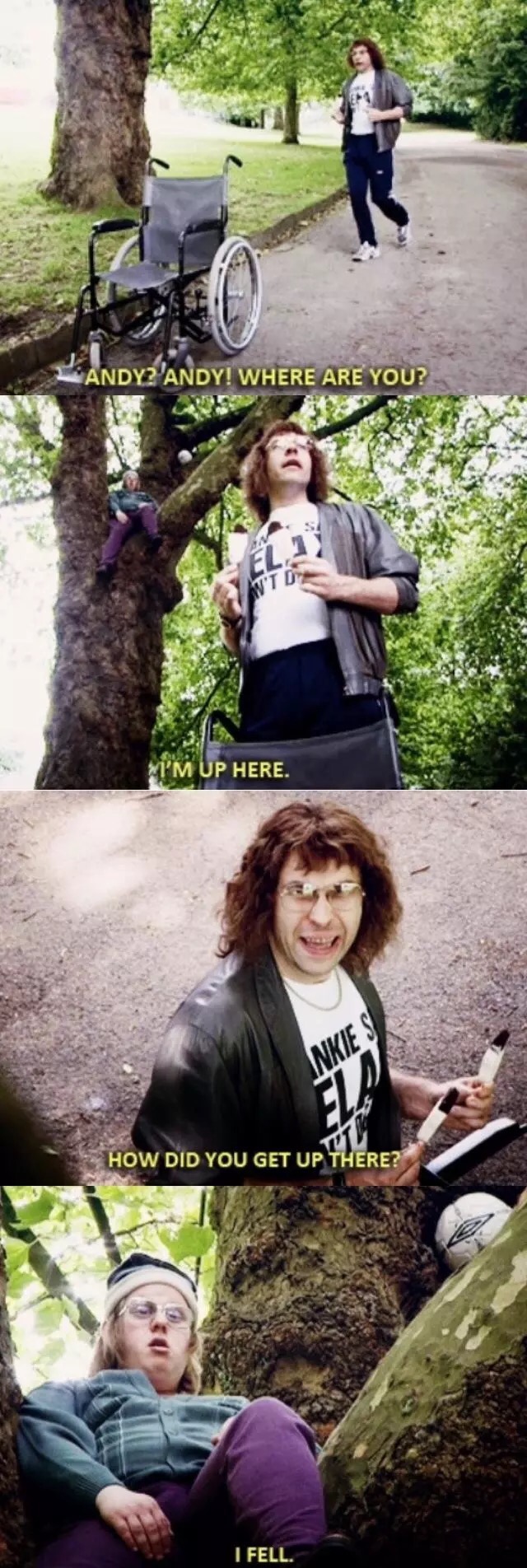 20 Deadpan Humor: Internet Gold for Chuckle Enthusiasts 19 Where are you andy - Deadpan Humor