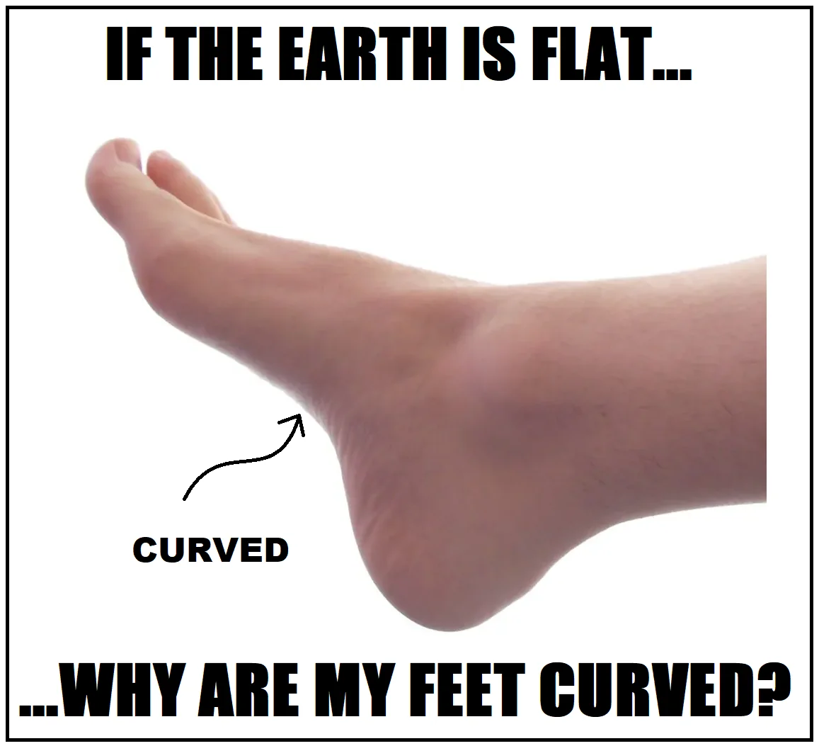 30 Flat Earthers Memes: Laughing All the Way to the Edge 22 if the earth is flat