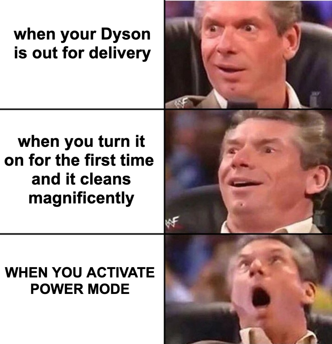 15 Vince McMahon Memes That Pack a Punch 15 Dyson is out for delivery - - Vince McMahon Memes