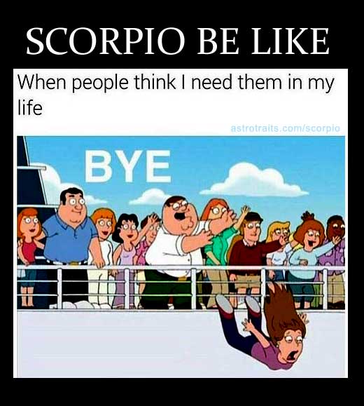 15 Scorpio memes to Begin the Sting Season 14 scorpio memes when people