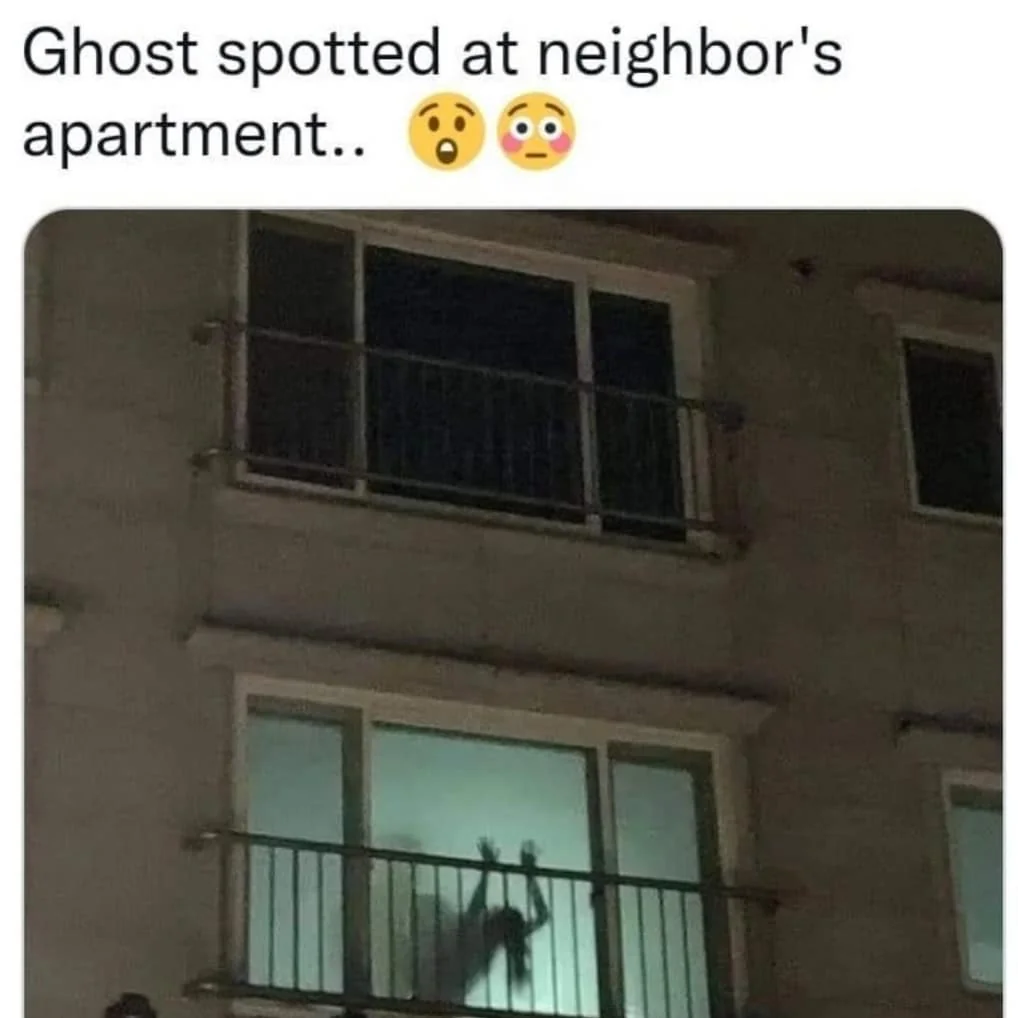 20 Haunting Memes from the Dark Corners of Haunted Hill 17 Ghost spotted