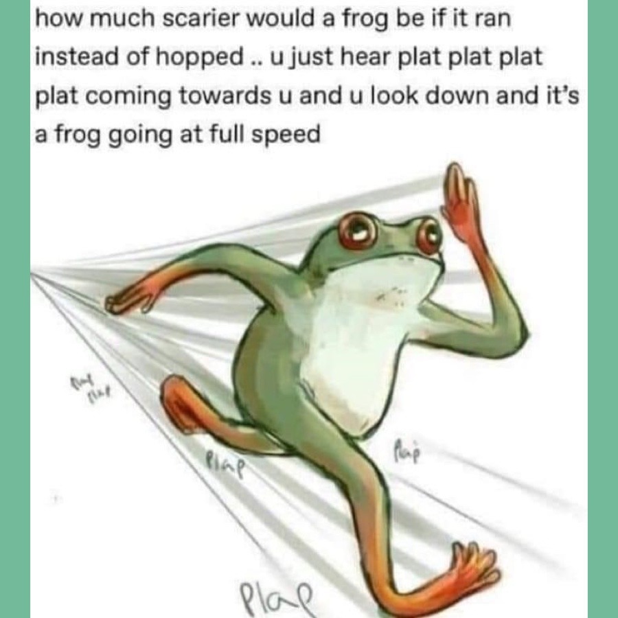 frog memes how much scarier 