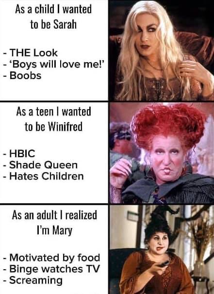 15 Hocus Pocus Memes That Will Put a Spell on You 10 As a child - Hocus Pocus Memes