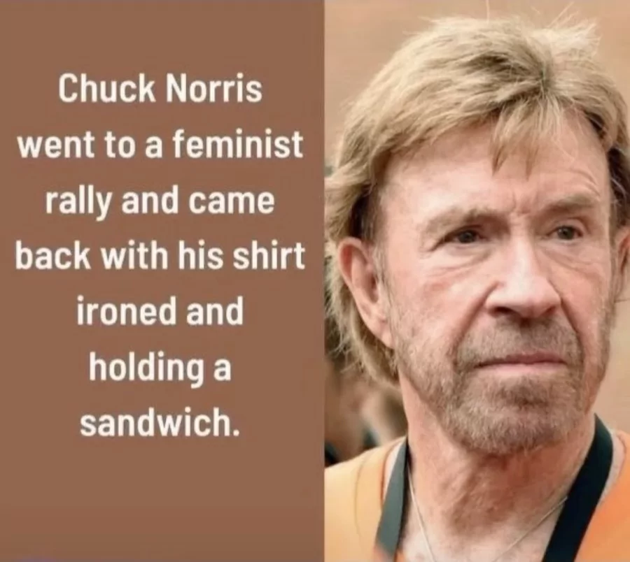 35 Chuck Norris Memes That Will Make You Say "What The Chuck!" 31 Chuck norris went to a feminist