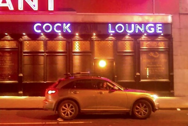 26 Neon Sign Fails That Light Up the Night for All the Wrong Reasons 5 Cocktail lounge - Neon Sign Fails