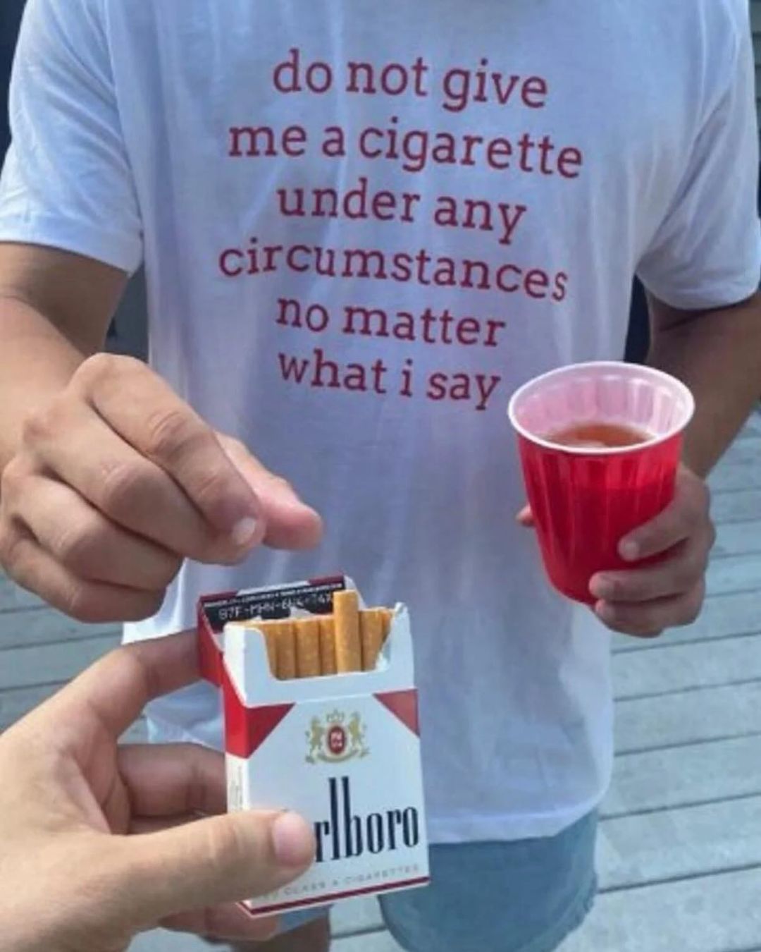 20 Hair-Raising Cursed Images Found on This Instagram Account 5 Do not give me cigarette